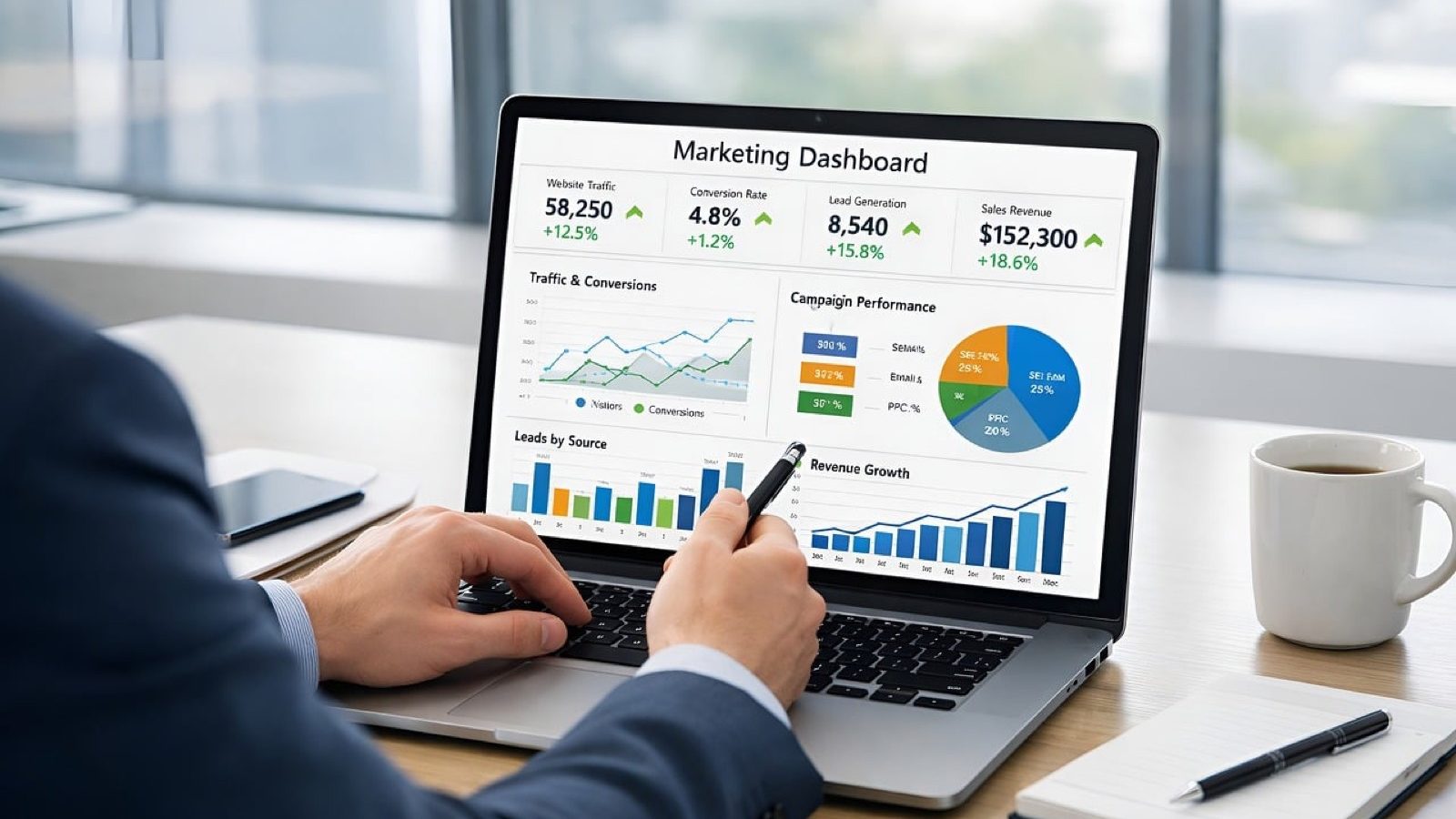 Diagnostic digital exemple : ce que révèle un audit avant salon